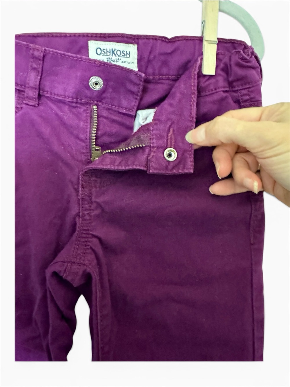 OshKosh B’gosh Maroon Pants - Picture 7 of 13